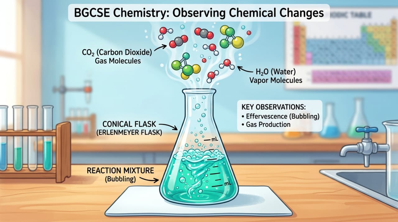 BGCSE CHEMISTRY TOPIC 2:- Chemical reaction